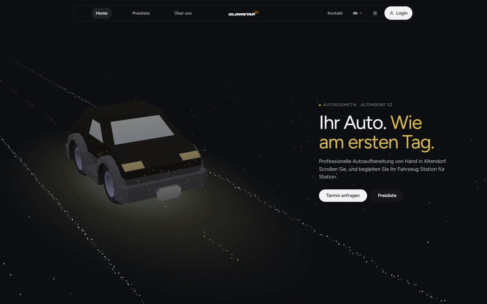 GlowStar — Car detailing · Altendorf